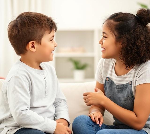 Speech Milestones: The Journey of Oral Development in Early Childhood 36 Children interacting together