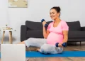 Preparing the body for childbirth through exercise