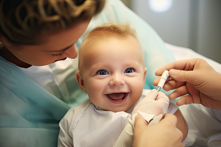 Building Strong Foundations: The Importance of Preventive Healthcare for Children 34 An infant getting immunized